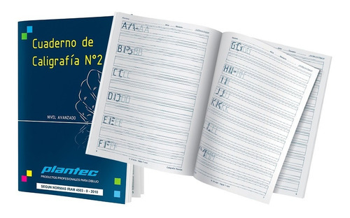 Cuaderno De Caligrafía N°2 Nivel Avanzado Plantec Calitecno