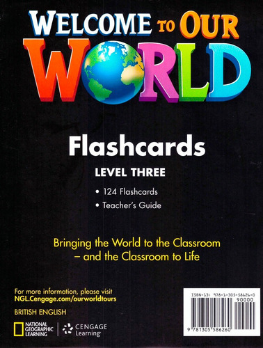 Welcome to Our World - BRE - 3: Flashcards Set (Picture Cards Set), de Sullivan, Jill. Editora Cengage Learning Edições Ltda. em inglês, 2015