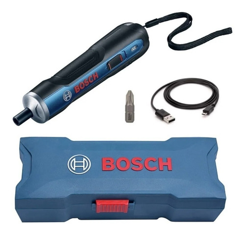 Imagen 6 de 7 de Atornillador De Mano Bosch Go Ion Litio 3.6v 1.5ah Usb Caja