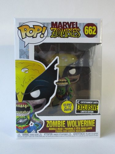 Funko Marvel Zombies Zombie Wolverine Exclusive #662 (Usado)