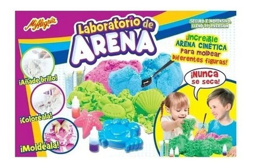 Arena Mágica Laboratorio De Arena Mi Alegría Juguete Infanti