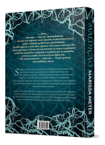 Maldição, de Meyer, Marissa. Áureo, vol. 2. Editorial Rocco, capa mole, edição 1 em português, 2023