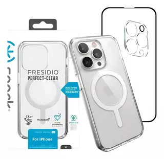 Kit Capinha Speck + Películas Para iPhone 15 Pro Pro Max +nf