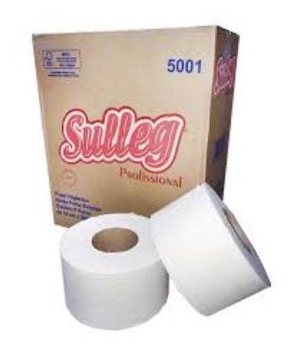 Papel higiênico rolão Sulleg elegance 8x300 Mts 5001