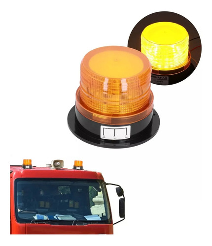 Torreta Ambar Flash Led Estrobo Para Montacargas Universal