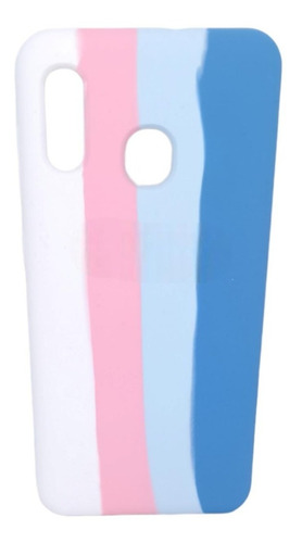 Estuche Silicone Case Cerrado Para Samsung A20- A30