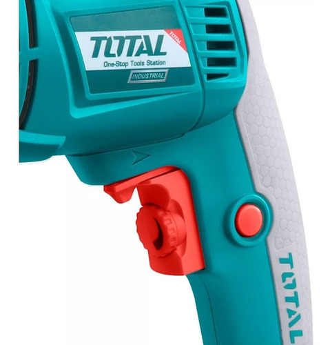 Taladro Total 500w 10mm Industrial 2800 Rpm Vel Variable Color Verde