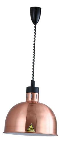 Lámpara De Calor Retráctil Colgante, Luz Bronce