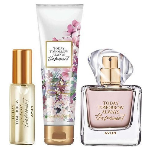 Pack X3 Perfumes Y Crema Today The Moment Avon Edp