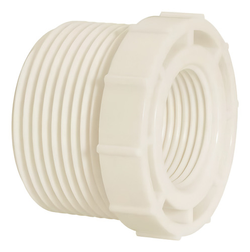 Bucha De Redução Roscável 1 X3/4 Pvc Branco 11526 Amanco