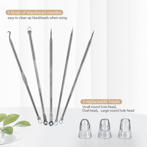 Kit Eliminador De Puntos Negros, Extractor De Acné Y Espinil
