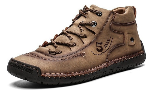 Hombres Zapatos Casual Cuero Entrenamiento Botas De Tobillo