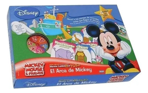 Juego De Mesa 4 En 1 Arca De Mickey Moody