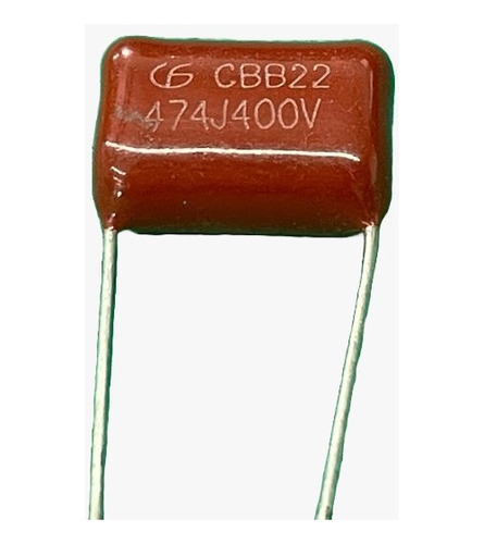 2x Capacitor Poliester 470nf/400v = 470k/400v 5% 15mm Cbb22