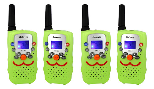 4xretevis Rt32 Walkie-talkie 0.5w 22ch Kid Regalo Linterna L