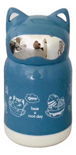 Botella Para El Agua Gatito Galáctico 380 Ml