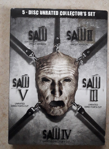 Dvd Película Saw 5 - Disc Unrated Collector's Set