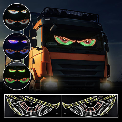 Luces Led Para Parabrisas Trasero Con Luz Led Devil's Eye