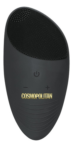 Cosmopolitan Limpiador Facial Recargable, Negro Y Dorado (vr