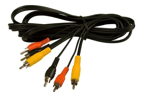 Imagen 1 de 1 de Cable Audio 3 Rca A 3 Rca 1.8 Ac300