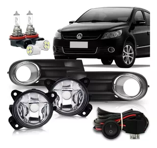 Kit Farol Milha Gol Voyage Saveiro G5 2009 2010 2011 2012 13