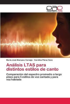 Libro Analisis Ltas Para Distintos Estilos De Canto - Mar...