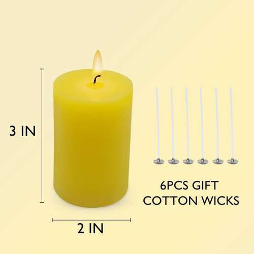 Velas Pequeñas De Pilar Perfumadas Con Aroma A Citronela Ama