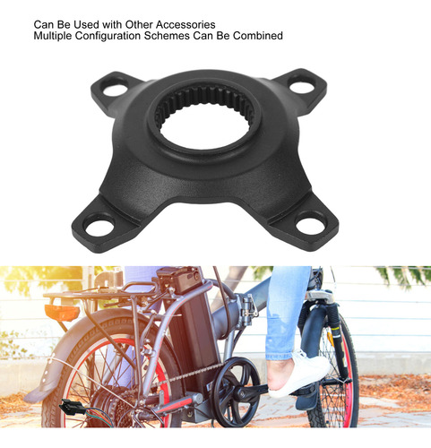 Adaptador De Engranaje Para Moto, Base De 4 Mordazas, Cadena