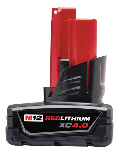 Milwaukee 48-11- M12 4.0 Ah Rojo + 48-59- Cargador De Bater.