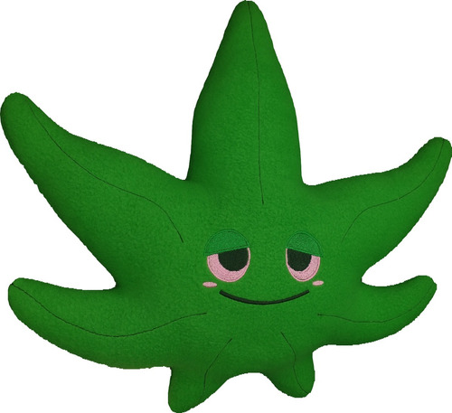 Cannabis | Peluche Weed | Cojin | Kawaii | Mota | 34cm