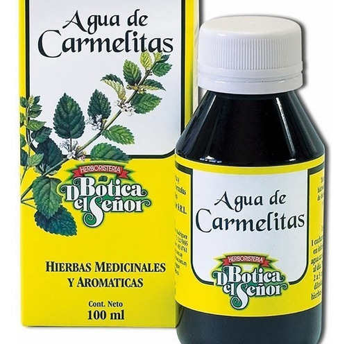 Botica Del Señor Tintura Agua De Carmelitas 100 Ml