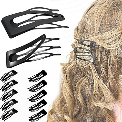 24pcs Doble Agarre Clips De Pelo - Metal Clips De B1dl1