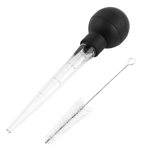 Set De Brocha E Inyector De Condimentos Seasoning Basting A