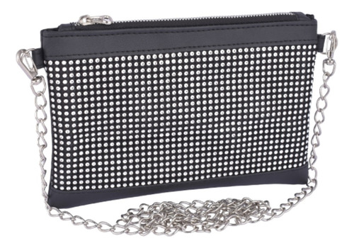 Cartera Strass Sobre Portacelular De Fiesta / Mujer Bag