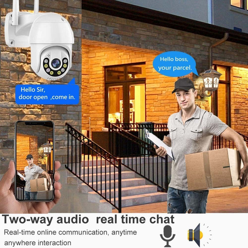 Imagen 7 de 7 de Camara Ptz Ip Wifi Exterior 2mp Icsee H265