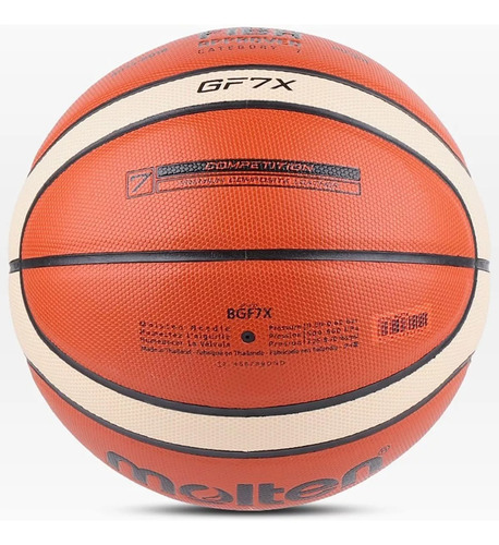 Competición De Baloncesto Molten Standard Gf7x Talla 7