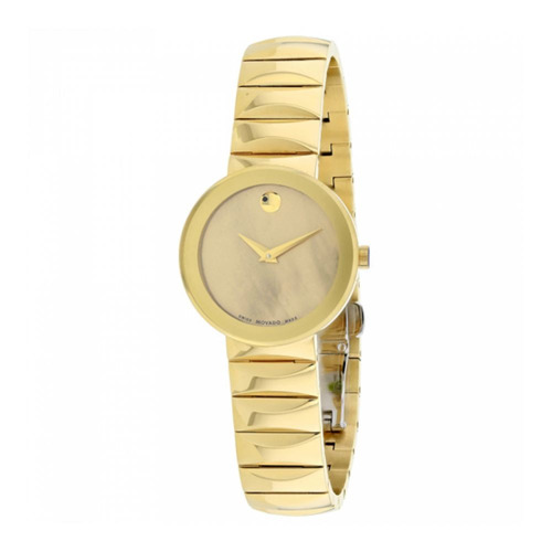 Reloj  Movado 607049 Acero Inoxidable Dorado Mujer