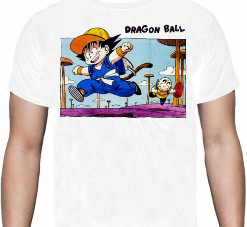 Dragon Ball - Goku Y Krillin - Polera Anime - Cyco Records