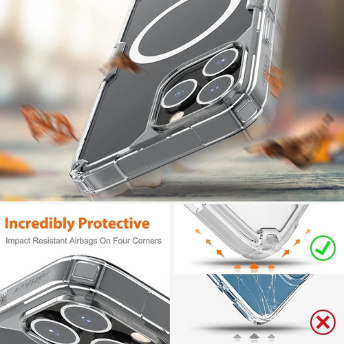 Imagen 5 de 5 de Carcasa Nillkin Nature Magnetic Para iPhone 13 / Pro / Max