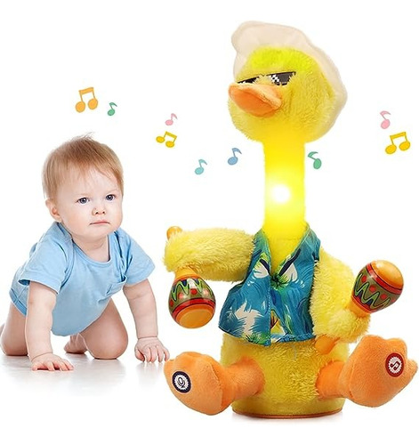 Juguete De Pato Interactivo Canta,imita, Baila Para Bebes 