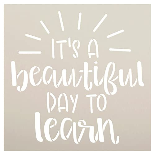 Plantilla  It's Beautiful Day To Learn  De Studior12 | ...