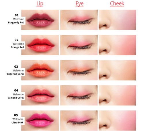 Batom 3 Em 1 Coreano - Shion Le Codi Crayon