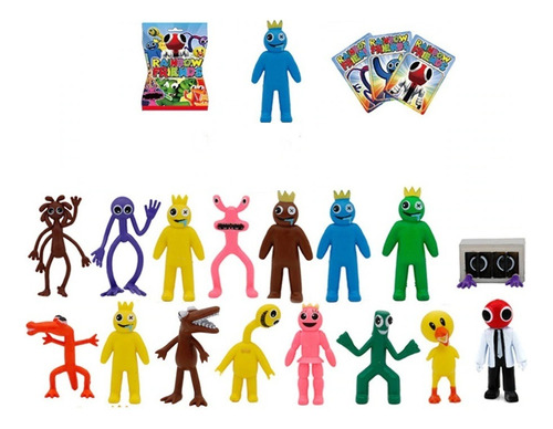 Pack 5 Figuras Rainbow Friends Al Azar. 