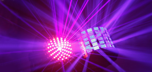 Alquiler De Luces Audioritmicas, Laser Y Humo Para Fiestas