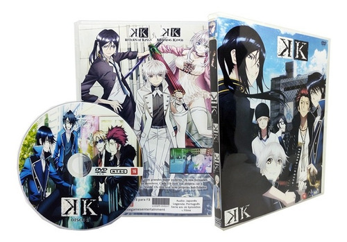 Box Dvd Anime K Project + Return Of Kings + Filme | Parcelamento sem juros Box Dvd Anime K Project + Return Of Kings + Filme | Parcelamento sem juros