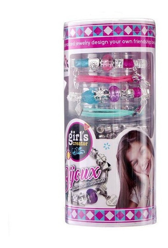 Imagen 3 de 4 de Set Kit Para Hacer Pulseras Niñas Style