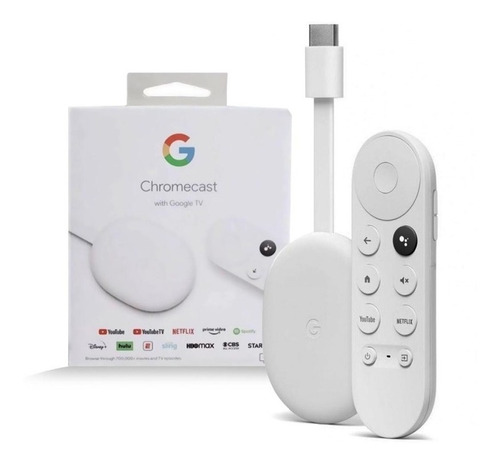 Chromecast Google 4ta Generacion 4k, Hdmi, Android