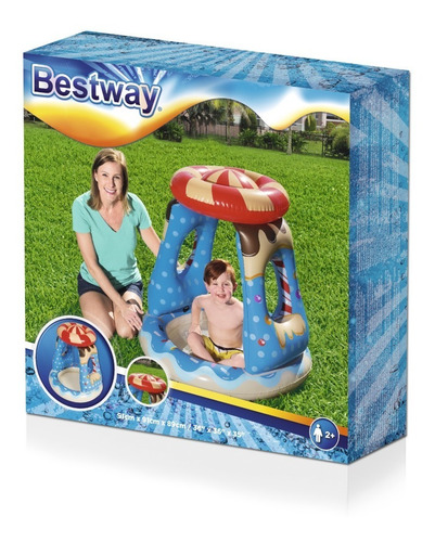 Imagen 7 de 8 de Pileta Bebes Inflable Candy Bestway 52270 Casa Valente