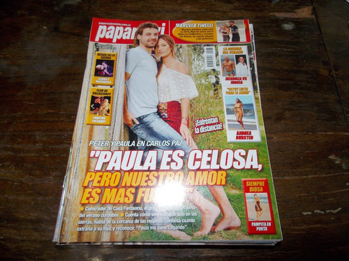 Revista Paparazzi 688 Paula Chaves Pedro Alfonso 16/1/15