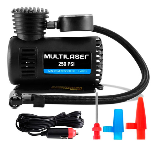 Mini Compressor De Ar Automotivo 12v Portátil Multiuso Pneu